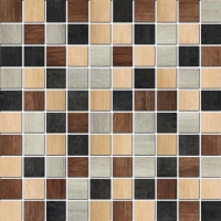 ARCWOOD multicolor | mosaic | 30x30 | 3x3 | 01S | rekt | R9