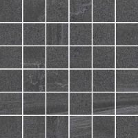 TECNO STONE anthracite | mosaic | 30x30 | 5x5 | 01S | rekt | R10-B