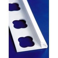 PROFIN | ULP | ukončovací | oblouk | pvc | světle hnědá=8603 | H=6mm | D=2.5m