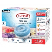 CERESIT | STOP vlhkosti | AERO 360° | tablety | 3v1 | triopack aroma | 3x450g 
