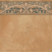 COTTO rojo cenefa | decor | průběh | 33x33 | 01S