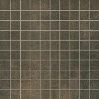 IRON rust brown | mosaic | 30x30 | 3x3 | 01S | rekt | R10-B