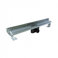 MEREO | sprchový žlab ke zdi SLIM | bez roštu | dl.80cm | plast/nerez