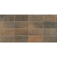 TRENTO brick marron | decor |  33x67 | 01S