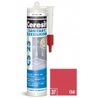 CERESIT | CS 25 | SANITARY | chilli-37 | sanitární silikon | 280ml