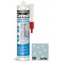 CERESIT | CS 25 | SANITARY | ice glow-195 | sanitární silikon | 280ml