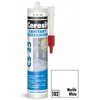 CERESIT | CS 25 | SANITARY | marble white-102 | sanitární silikon | 280ml