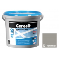 CERESIT | CE 40 | Aquastatic | cementgrey-12 | flexibilní spárovací hmota | CG2WA | 5kg 