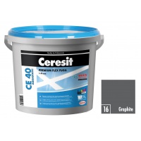 CERESIT | CE 40 | Aquastatic | graphite-16 | flexibilní spárovací hmota | CG2WA | 5kg
