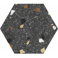 TRITATO negro hexa 23x27 | 01S | R9