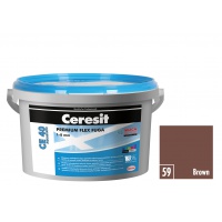 CERESIT | CE 40 | Aquastatic | brown-59 | flexibilní spárovací hmota | CG2WA | 2kg