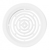 HACO 413 | VM 50 | bílá | větrací mřížka | kruhová | balení 4ks