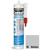 CERESIT | CS 25 | SANITARY | manhattan-10 | sanitární silikon | 280ml