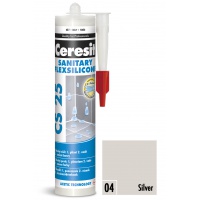 CERESIT | CS 25 | SANITARY | silver-04 | sanitární silikon | 280ml