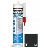 CERESIT | CS 25 | SANITARY | coal-18 | sanitární silikon | 280ml