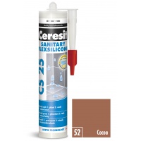 CERESIT | CS 25 | SANITARY | cocoa-52 | sanitární silikon | 280ml