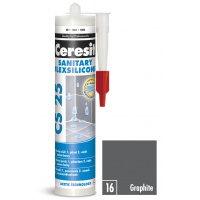 CERESIT | CS 25 | SANITARY | graphite-16 | sanitární silikon | 280ml