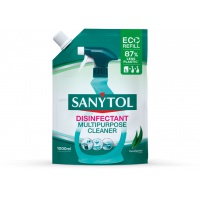 SANYTOL | dezinfekční univerzální čistič | DOYPACK eukalyptus | 1L