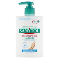 SANYTOL | desinfekční gel na ruce pro citlivou pokožku | 250ml