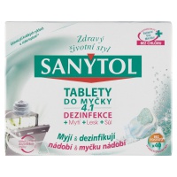 SANYTOL | tablety do myčky 4v1 | v bal.40 tablet