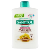 SANYTOL | desinfekční vyživující mýdlo | mateří kašička | náhradní náplň | 500ml