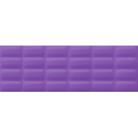 VIVID COLOURS violet glossy pillow | decor | 25x75 | 01S