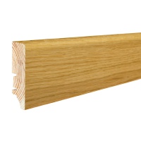 BARLINEK | soklová lišta P6P | dýha dub | lak | v.6cm | dl.2,2m