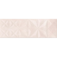 GEOMETRIC GAME beige prism glossy | decor | 25x75 | 01S