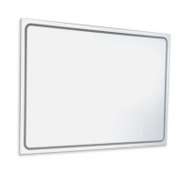 SAPHO | GEMINI | zrcadlo s LED osvětlením | bez vypínače | obdélník | 110x65