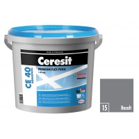 CERESIT | CE 40 | Aquastatic | bazalt-15 | flexibilní spárovací hmota | CG2WA | 5kg 