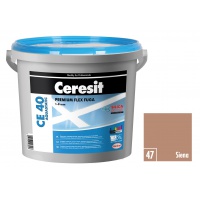 CERESIT | CE 40 | Aquastatic | siena-47 | flexibilní spárovací hmota | CG2WA | 5kg 