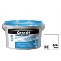 CERESIT | CE 40 | Aquastatic | marble white-102 | flexibilní spárovací hmota | CG2WA| 2kg 