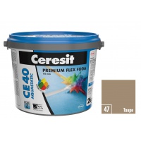 CERESIT | CE 40 | Aquastatic | taupe-48 | flexibilní spárovací hmota | CG2WA | 2kg 