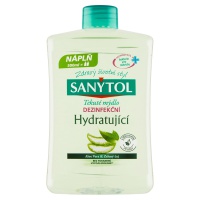 SANYTOL | desinfekční hydratující mýdlo | aloe vera | náhradní náplň | 500ml