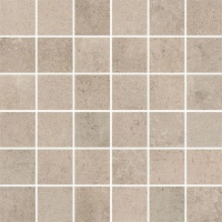 KIRUNA taupe | mosaic | 30x30 | 5x5 | 01S | rekt | R10-B | 8mm