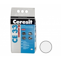 CERESIT | CE 33 | COMFORT | bílá-01 | cementová spárovací hmota | CG1 | 5kg 