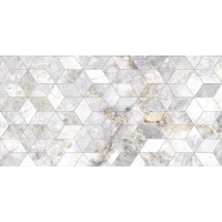 MELANI hexa gris | 30x60 | decor | mat | 01S